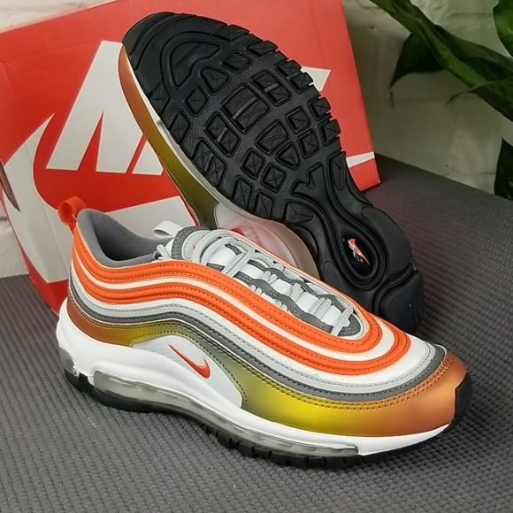 💥SOLD💥Nike Air Max 97 Metallic Red Bronze 6.5Y - Picture 4 of 10